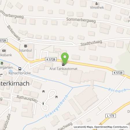 Standortübersicht der Benzin-Super-Diesel Tankstelle: Burger Unterkirnach in 78089, Unterkirnach