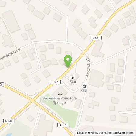 Standortübersicht der Tankstelle star Tankstelle in 26188 Edewecht