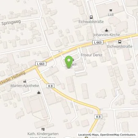 Standortübersicht der Tankstelle Shell Dortmund Wickeder Hellweg 73 in 44319 Dortmund