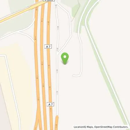 Standortübersicht der Tankstelle Kassel Ost in 34523 Lohfelden