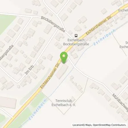 Standortübersicht der Tankstelle AVIA Tankstelle in 74889 Sinsheim (Eschelbach)