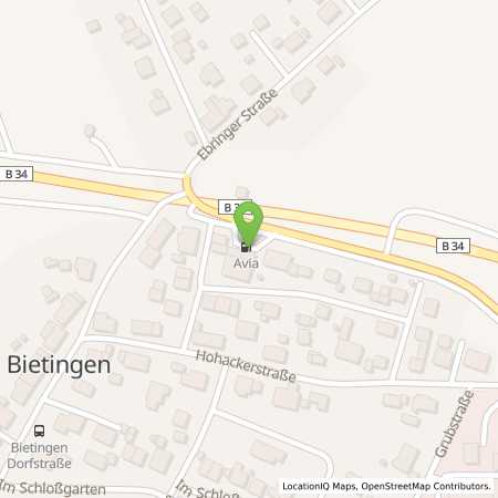Benzin-Super-Diesel Tankstellen Details AVIA Tankstelle in 78244 Gottmadingen-Bietingen ansehen