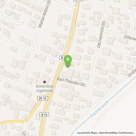 Standortübersicht der Tankstelle INGOLSTADT - MÜNCHNER STR. 284 in 85051 Ingolstadt