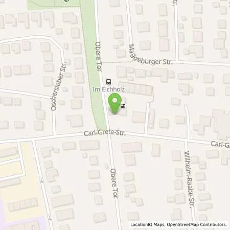 Standortübersicht der Tankstelle LEO Wolfsburg in 38448 Wolfsburg