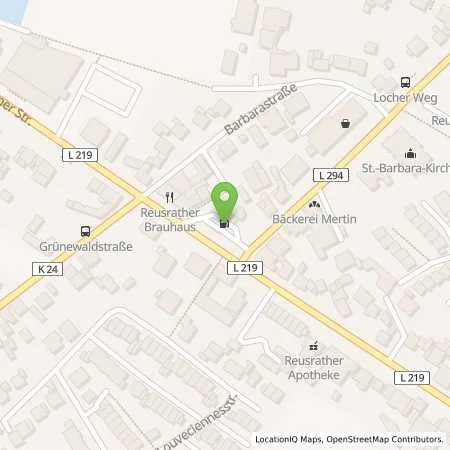 Standortübersicht der Tankstelle Sb Langenfeld Opladenerstr. 132 in 40764 Langenfeld