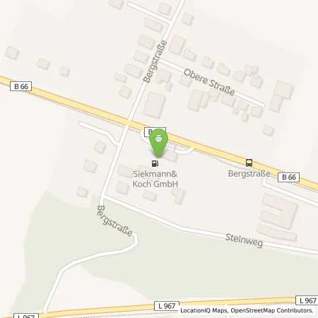 Standortübersicht der Tankstelle Aral Tankstelle in 33813 Oerlinghausen