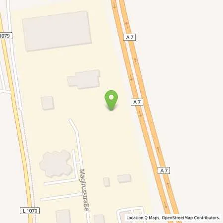 Standortübersicht der Tankstelle Spedition Kunze GmbH in 89129 Langenau