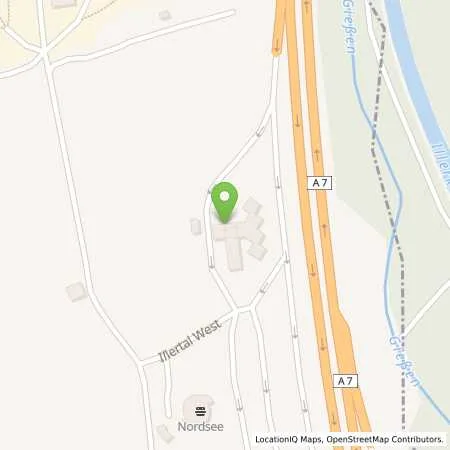 Standortübersicht der Tankstelle AVIA Dettingen/Iller in 88451 Dettingen an der Iller