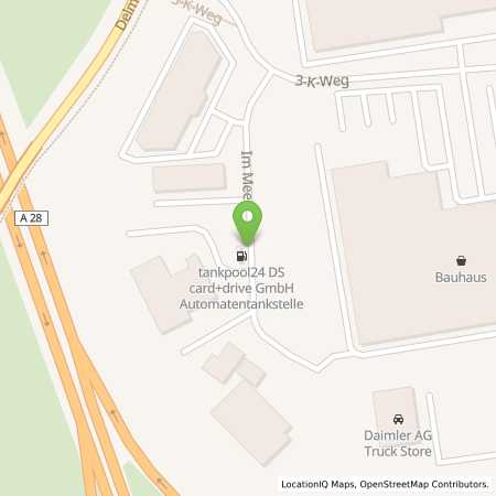 Standortübersicht der Benzin-Super-Diesel Tankstelle: Stuhr in 28816, Stuhr