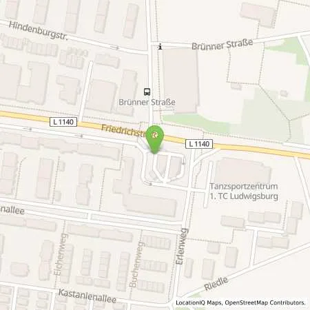 Standortübersicht der Tankstelle Aral Tankstelle in 71638 Ludwigsburg