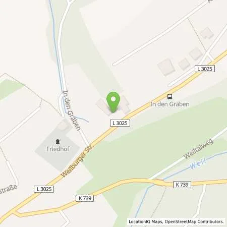 Standortübersicht der Tankstelle CardTank 24 Emmershausen in 61276 Weilrod