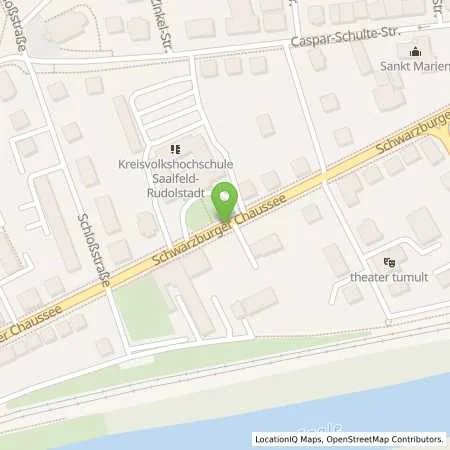 Standortübersicht der Tankstelle star Tankstelle in 07407 Rudolstadt