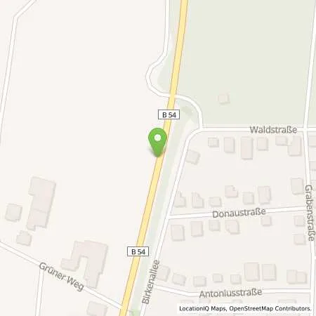 Standortübersicht der Tankstelle HADAMAR - SIEGENER STRASSE in 65589 Hadamar