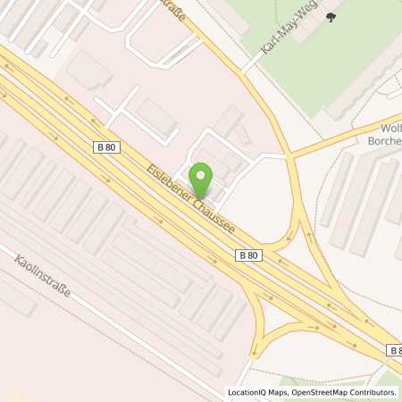 Standortübersicht der Benzin-Super-Diesel Tankstelle: Aral Tankstelle in 06126, Halle