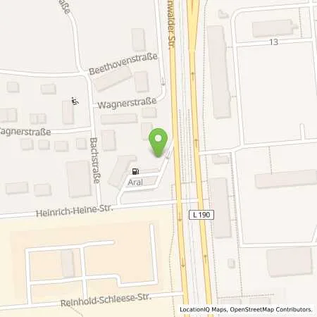 Standortübersicht der Tankstelle Aral Tankstelle in 30851 Langenhagen