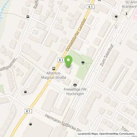 Standortübersicht der Tankstelle Ernst Vollmer in 47259 Duisburg