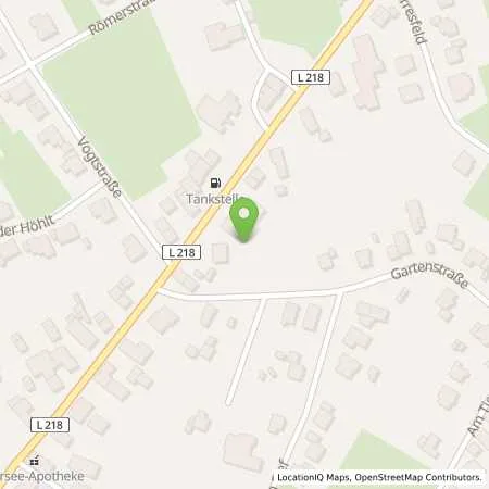 Standortübersicht der Tankstelle Bft Nideggen-Schmidt Nideggener Straße 25 in 52385 Nideggen (Schmidt)