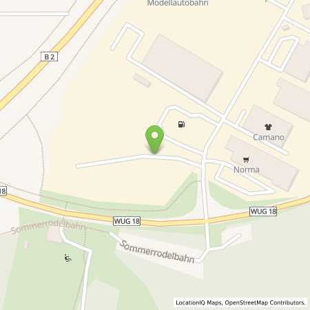 Standortübersicht der Benzin-Super-Diesel Tankstelle: Tankstelle Gewerbepark in 91785, Pleinfeld