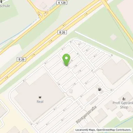 Standortübersicht der Tankstelle Supermarkt-Tankstelle GROSS ZIMMERN ROENTGENSTR. 1-3 in 64846 GROSS ZIMMERN