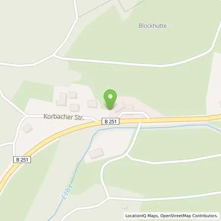 Standortübersicht der Tankstelle Honsel TS Ippinghausen in 34466 Wolfhagen (Ippinghausen)