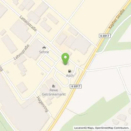 Standortübersicht der Tankstelle Freie Tankstelle Asch in 72119 Ammerbuch (Altingen)