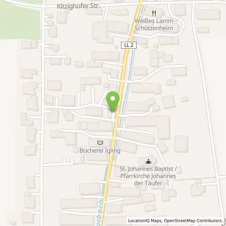 Standortübersicht der Tankstelle AVIA Tankstelle Martha Erdle in 86859 Igling