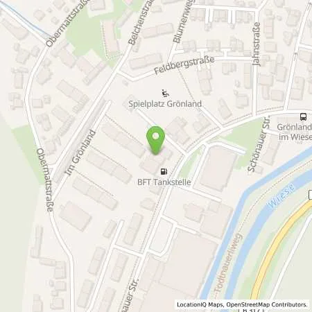 Standortübersicht der Tankstelle bft Tankstelle J.Meier GmbH in 79669 Zell im Wiesental