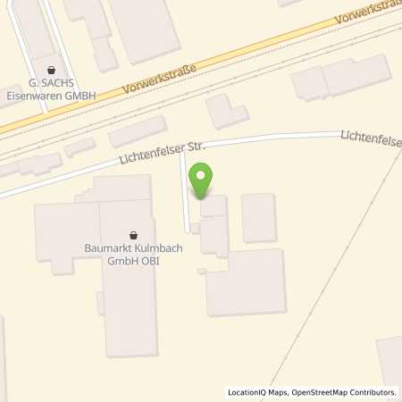 Standortübersicht der Benzin-Super-Diesel Tankstelle: Georg Heinlein GmbH in 95326, Kulmbach