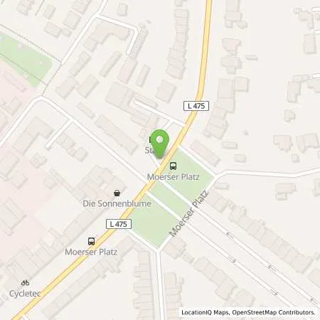 Standortübersicht der Tankstelle star Tankstelle in 47803 Krefeld