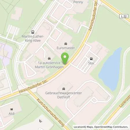 Standortübersicht der Tankstelle star Tankstelle in 18146 Rostock