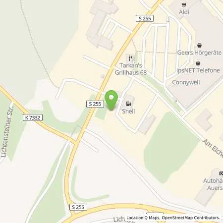 Standortübersicht der Tankstelle Shell St. Egidien Platanenstr. 2 in 09356 St. Egidien