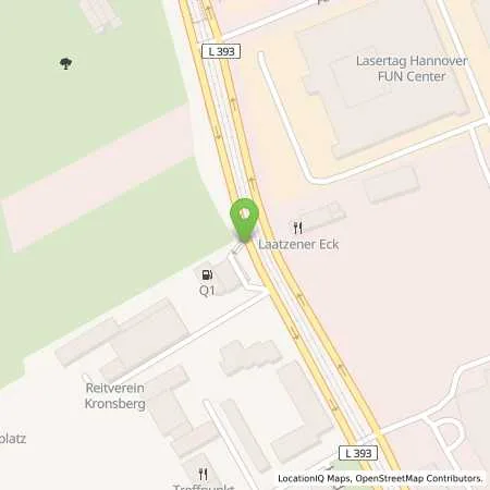 Standortübersicht der Tankstelle Aral Tankstelle in 30880 Laatzen