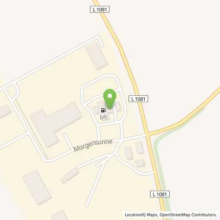 Standortübersicht der Tankstelle Morgensonne GmbH in 07580 Braunichswalde