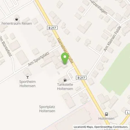 Standortübersicht der Tankstelle AGRAVIS Niedersachsen Süd GmbH in 30974 Wennigsen / Holtensen