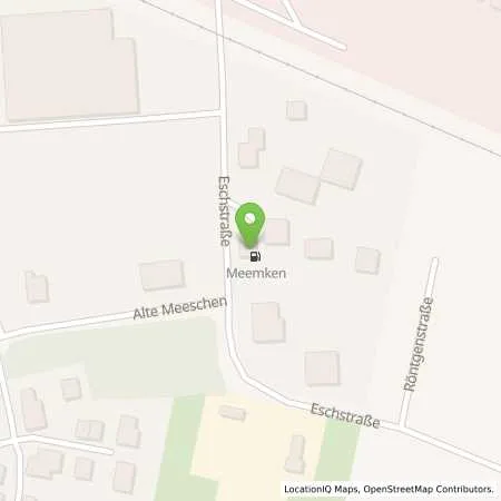 Standortübersicht der Tankstelle EC-Tankstelle Meemken in 26169 Friesoythe