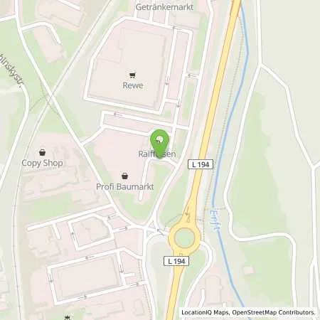 Standortübersicht der Tankstelle Supermarkt-Tankstelle BAD MUENSTEREIFEL JOSEF-JONAS-STR. 3 in 53902 BAD MUENSTEREIFEL