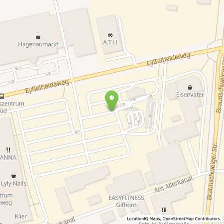 Standortübersicht der Tankstelle Supermarkt-Tankstelle GIFHORN EYSSELHEIDEWEG 2 in 38518 GIFHORN