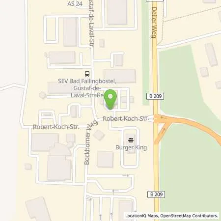 Standortübersicht der Tankstelle Raiffeisen Centralheide eG in 29683 Bad Fallingbostel