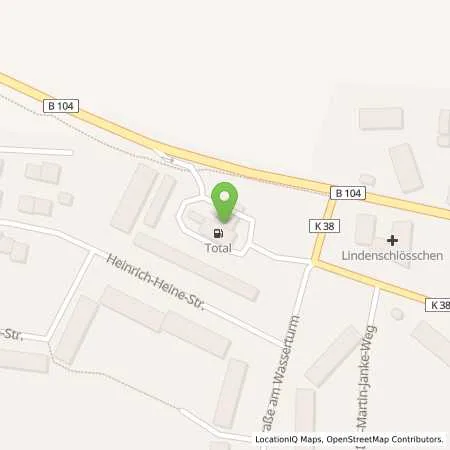 Standortübersicht der Tankstelle TotalEnergies Stavenhagen in 17153 Stavenhagen