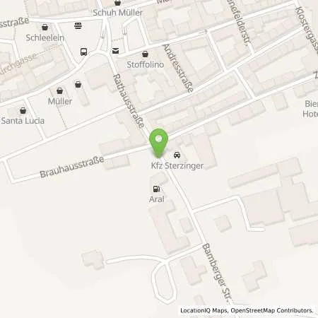 Standortübersicht der Tankstelle Aral Tankstelle in 97631 Bad Königshofen
