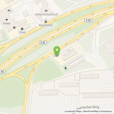 Standortübersicht der Tankstelle Shell Wolfsburg Braunschweiger Str. 201-203 in 38444 Wolfsburg