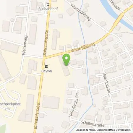 Standortübersicht der Tankstelle BayWa Tankstelle Babenhausen in 87727 Babenhausen