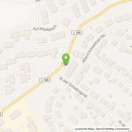 Standortübersicht der Tankstelle Aral Tankstelle in 55774 Baumholder