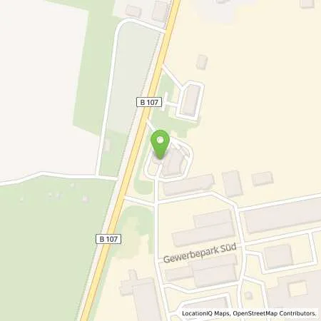 Standortübersicht der Tankstelle Uwe Primus in 39524 Schönhausen