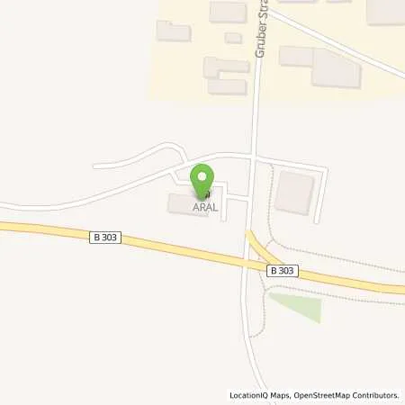 Standortübersicht der Tankstelle Aral Tankstelle in 96271 Grub am Forst
