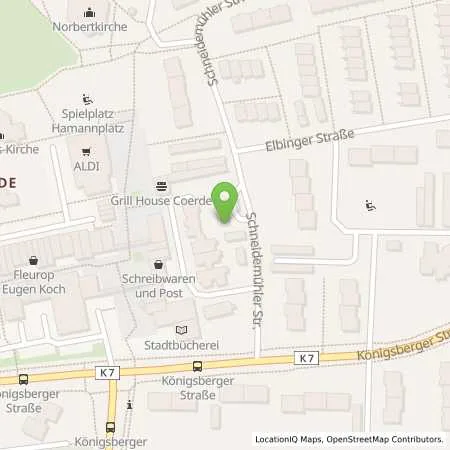 Standortübersicht der Tankstelle Deniz Burger in 48157 Münster