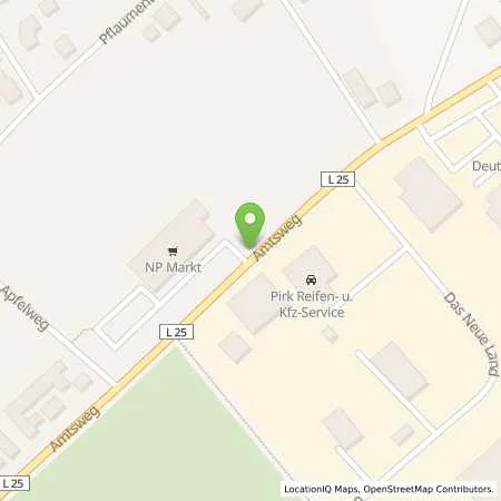 Standortübersicht der Tankstelle Shell Calvoerde Amtsweg in 39359 Calvoerde