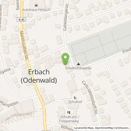 Standortübersicht der Tankstelle ZG Raiffeisen Energie GmbH in 64711 Erbach