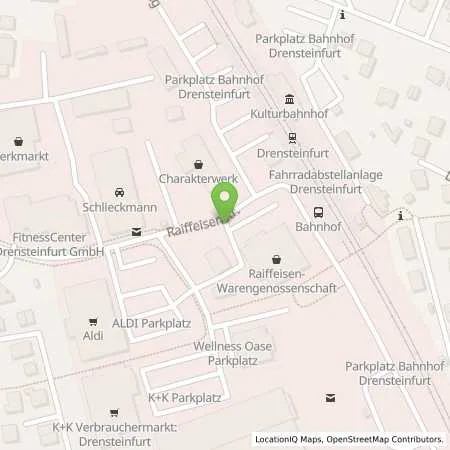 Standortübersicht der Tankstelle Raiffeisen Lüdinghausen eG in 48317 Drensteinfurt