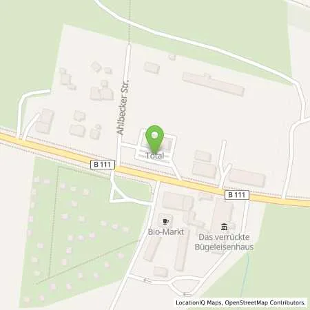 Standortübersicht der Tankstelle TotalEnergies Zinnowitz in 17454 Zinnowitz